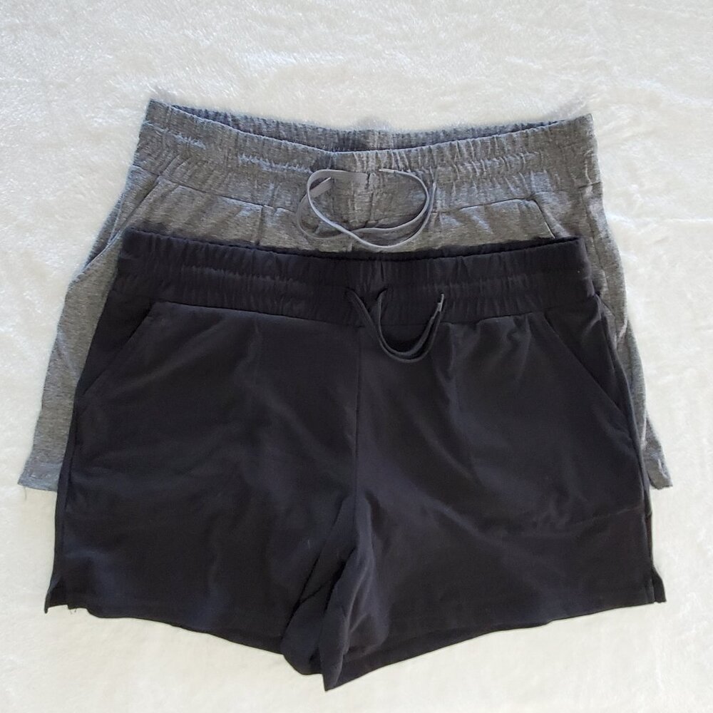 Athletic Works Set of 2 Shorts Pajama shorts Women's Size Large